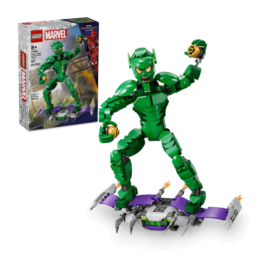 Конструктор — сборная фигурка Зелёного гоблина LEGO Marvel Spider-Man (#76284) — фото 6