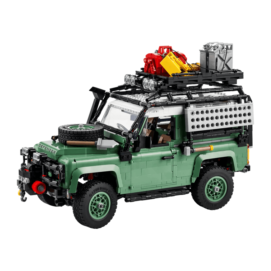 Конструктор — автомобиль Land Rover Classic Defender 90 LEGO Icons (#10317) — фото 5