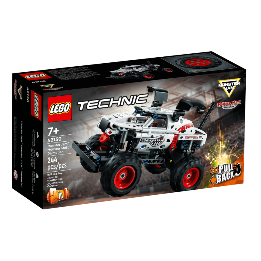 Конструктор — монстр-трак «Далматинец» LEGO Technic Monster Jam Monster Mutt (#42150) — фото 5