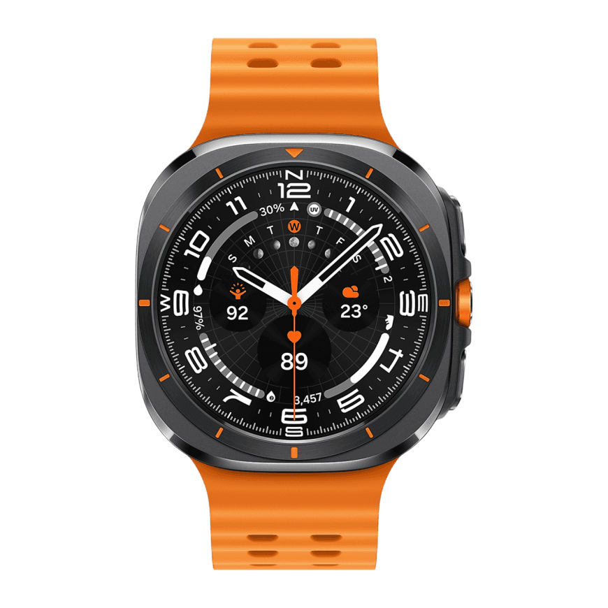 Умные часы Samsung Galaxy Watch Ultra, 47 мм, титан, ремешок Marine (2025) — фото 6