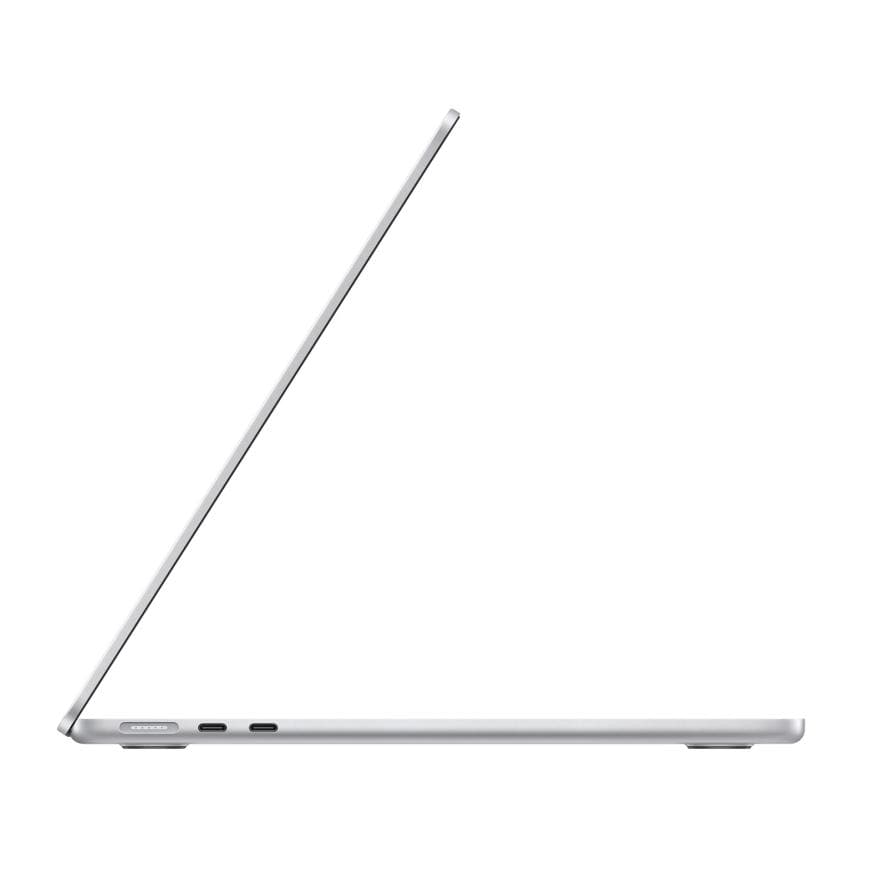 Ноутбук Apple MacBook Air 13” MW0W3 (M4 10-Core, GPU 8-Core, 16GB, 256GB) (Серебристый | Silver) — фото 4