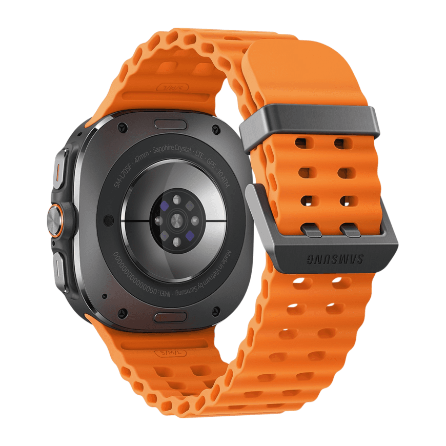 Умные часы Samsung Galaxy Watch Ultra, 47 мм, титан, ремешок Marine (2025) — фото 3