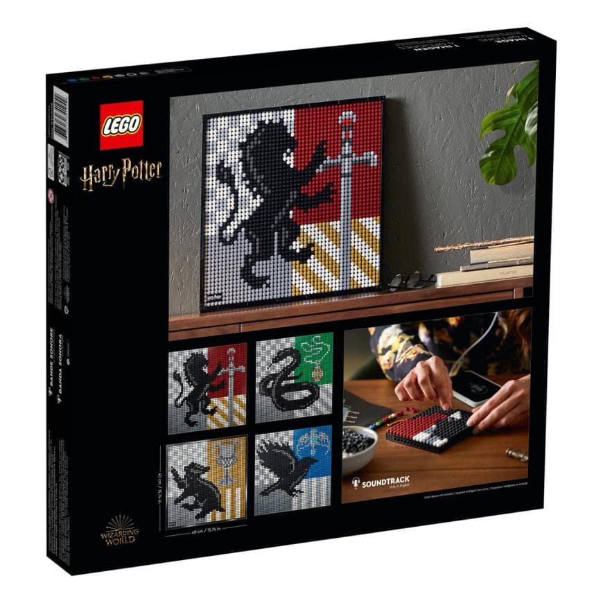 Гербы Хогвартса LEGO Art Harry Potter (#31201) — фото 3