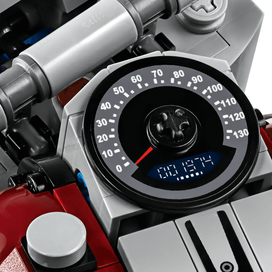 Мотоцикл Harley-Davidson Fat Boy LEGO Creator Expert (#10269) — фото 6