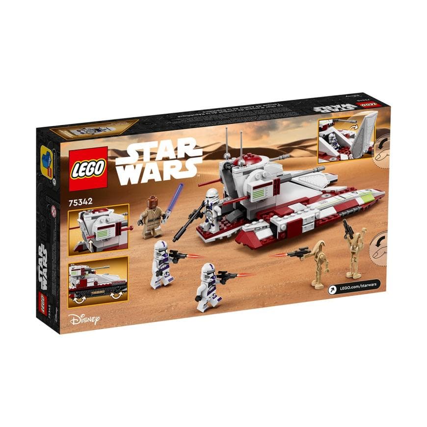 Конструктор — боевой танк Республики LEGO Star Wars (#75342) — фото 6