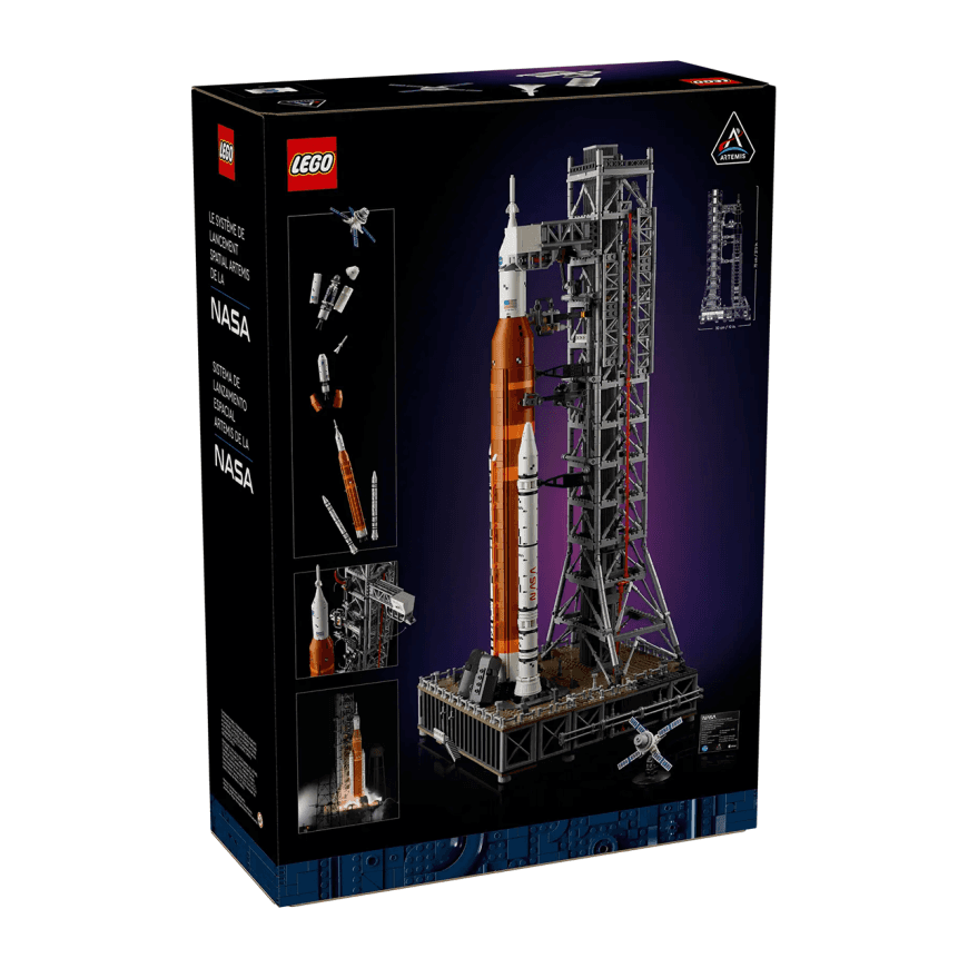 Конструктор — ракета-носитель НАСА SLS программы «Артемида» LEGO Icons (#10341) — фото 4