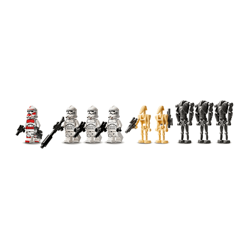 Конструктор — боевой набор солдат-клонов и боевых дроидов LEGO Star Wars (#75372) — фото 5