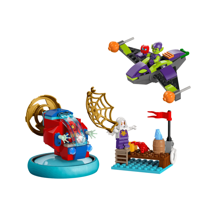 Конструктор — Человек-паук против Зелёного гоблина LEGO Marvel Spider-Man (#10793) — фото 2