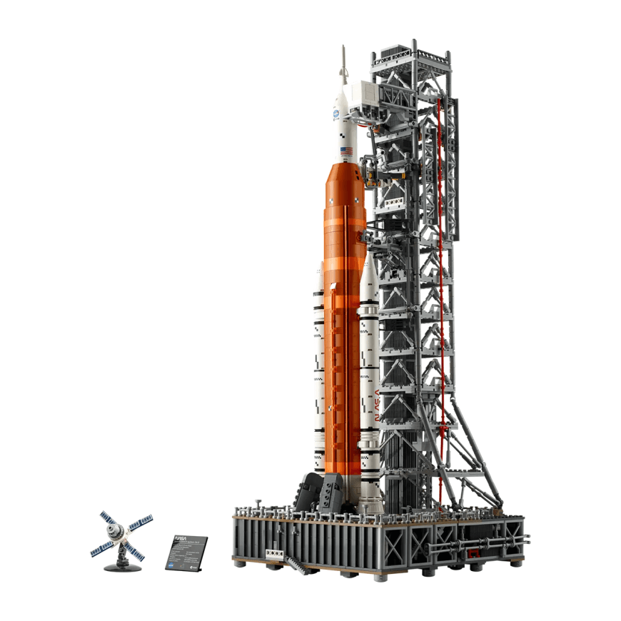 Конструктор — ракета-носитель НАСА SLS программы «Артемида» LEGO Icons (#10341) — фото 3