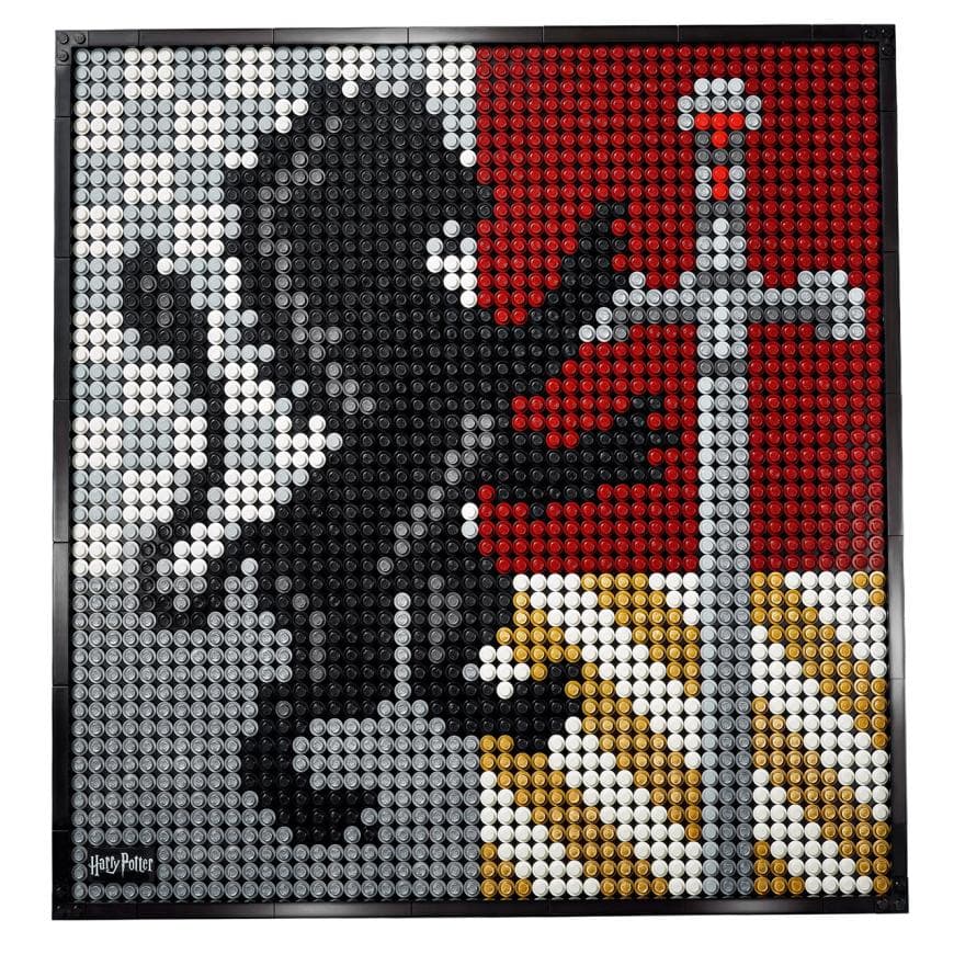 Гербы Хогвартса LEGO Art Harry Potter (#31201) — фото 6