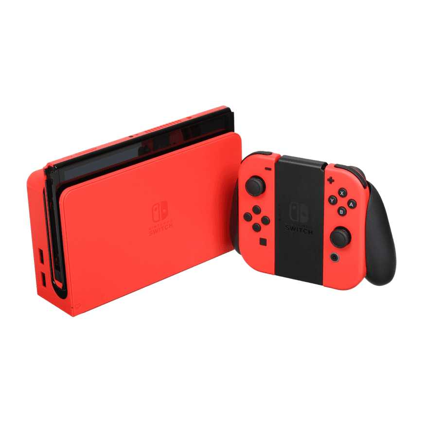 Портативная игровая консоль Nintendo Switch (OLED-модель) Mario Red Edition — фото 5