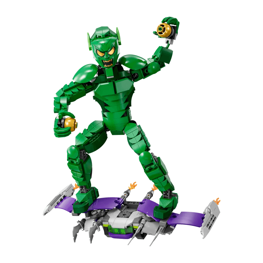 Конструктор — сборная фигурка Зелёного гоблина LEGO Marvel Spider-Man (#76284) — фото 2