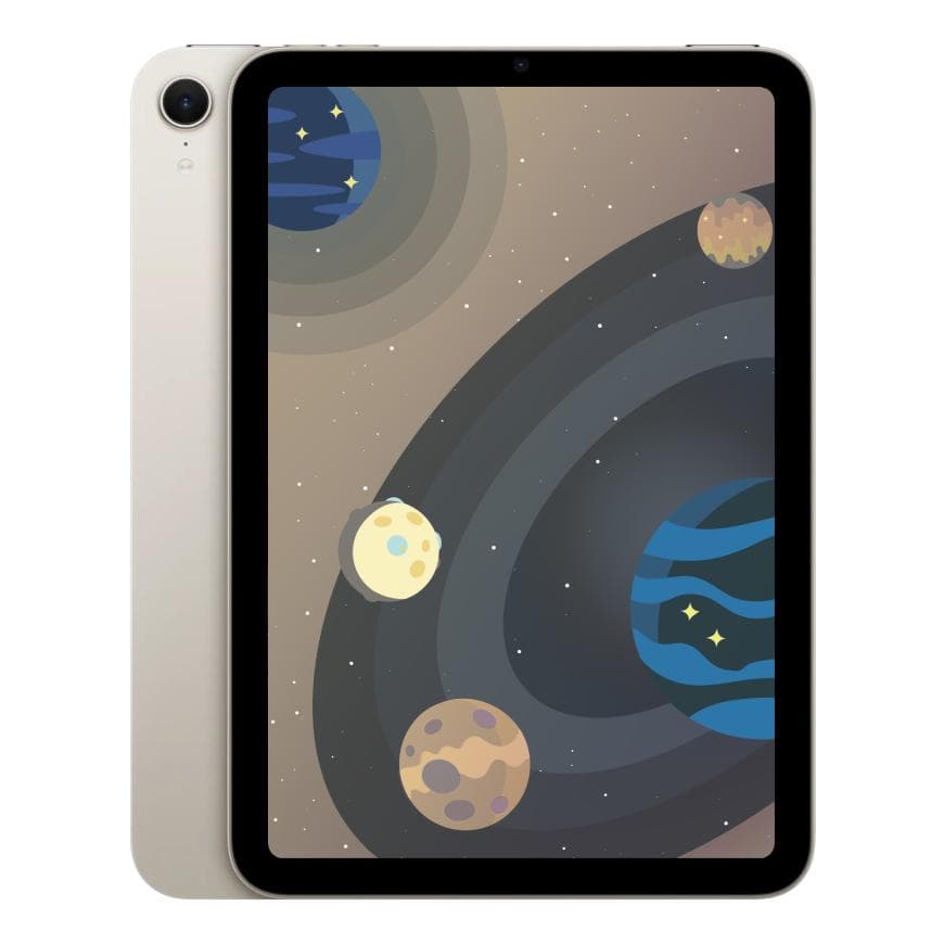 Планшет Apple iPad mini, 256 ГБ, Wi-Fi («Сияющая звезда» | Starlight) (A17 Pro, 2024) — фото 2