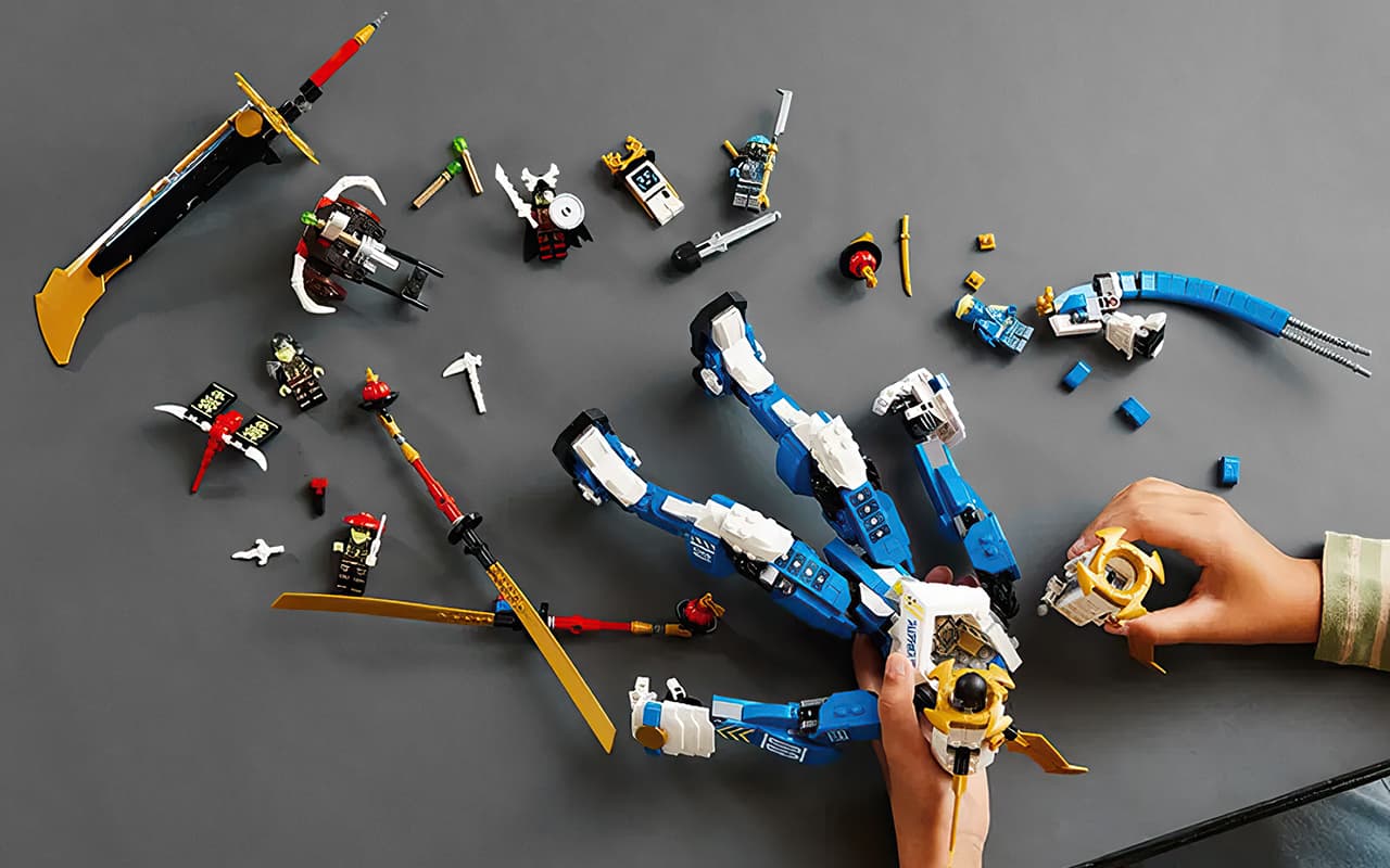 Конструктор — механический титан Джея LEGO NINJAGO (#71785) — фото 6