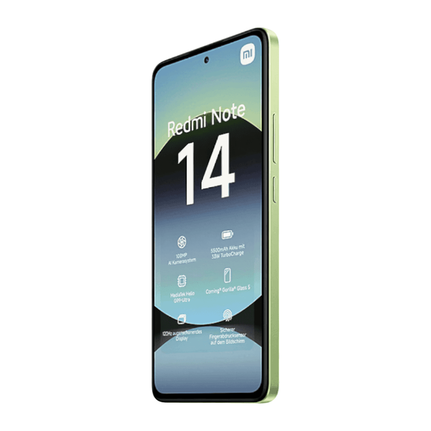 Смартфон Xiaomi Redmi Note 14 4G NFC 6 ГБ + 128 ГБ (Лаймовый | Lime Green) (версия Global) — фото 6