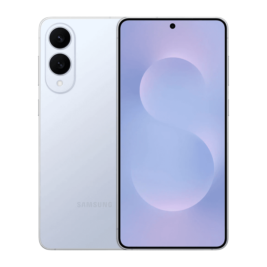 Смартфон Samsung Galaxy S25 Edge 12 ГБ | 256 ГБ («Голубой титан» | Titanium Icyblue) (Snapdragon) — фото 2