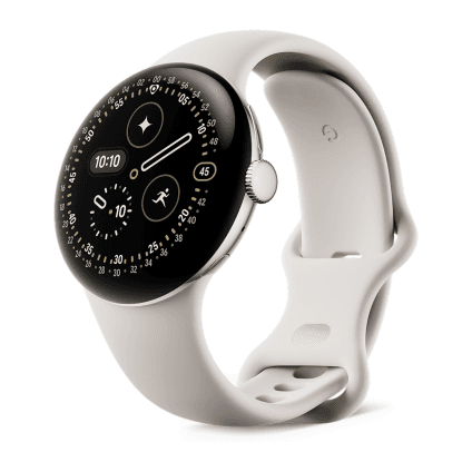 Умные часы Google Pixel Watch 4, 41 мм, Wi-Fi, ремешок фарфорового цвета